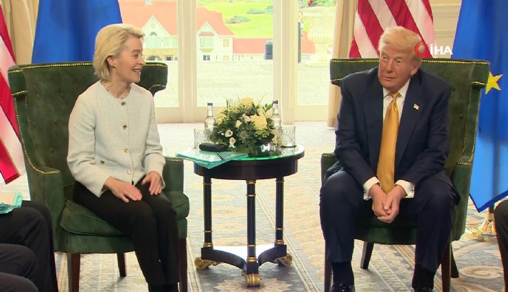Trump, AB ile ticaret anlaşmasını duyurdu: 