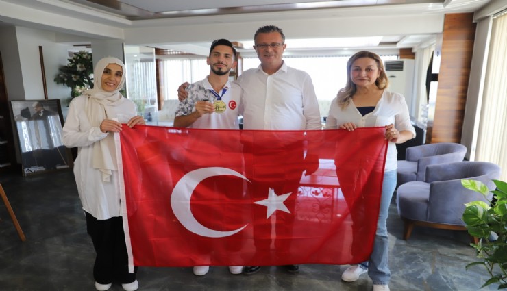 Alaşehirli sporcu Avrupa Şampiyonu oldu