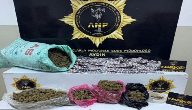 Aydın'da uyuşturucuya geçit yok: 2 satıcı kıskıvrak yakalandı