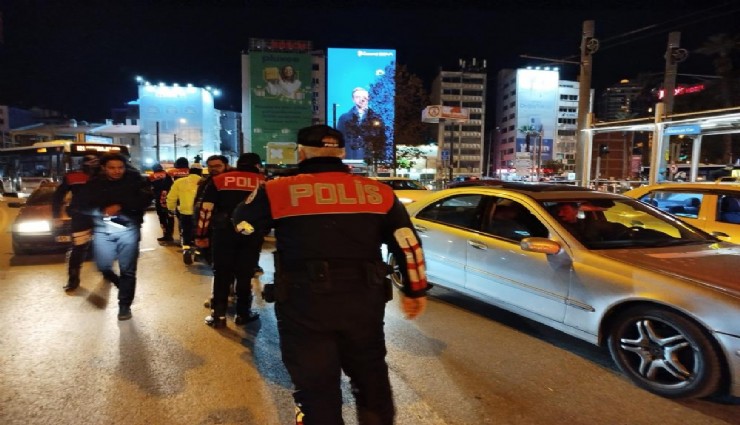 İzmir Emniyetinden yeni yıla girerken yoğun denetim