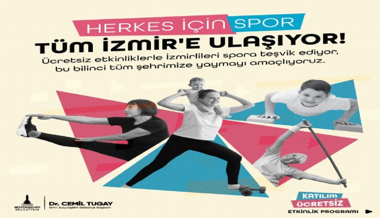 İzmir'de herkes için spor