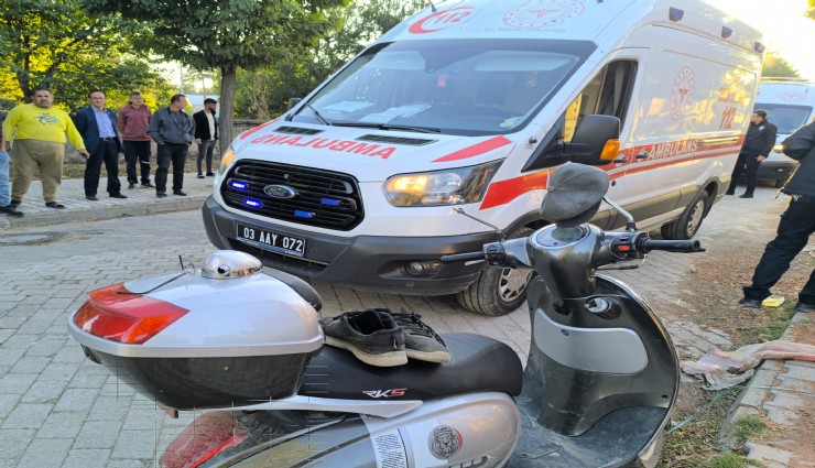 Afyon’da motosiklet kazasında genç sürücü yaşamını yitirdi