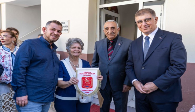 Başkan Tugay gazilerle buluştu