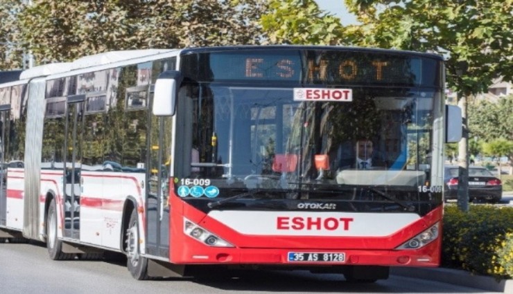 Bayraklı’da altyapı ve asfalt çalışmaları nedeniyle bazı ESHOT hatlarında geçici düzenleme