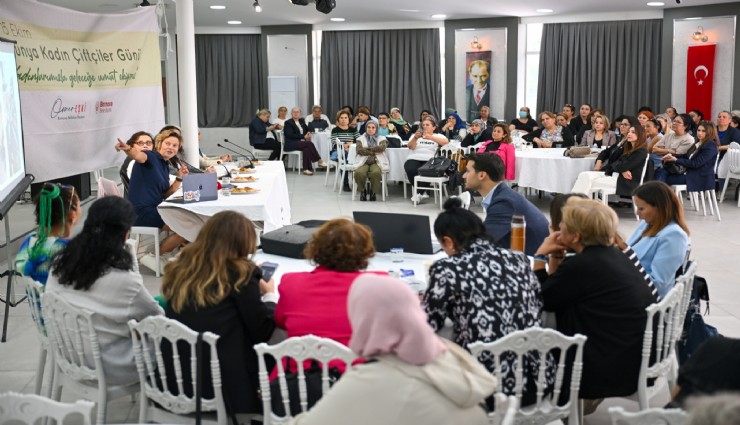 Bornovalı kadınlar geleceğe umut ekiyor