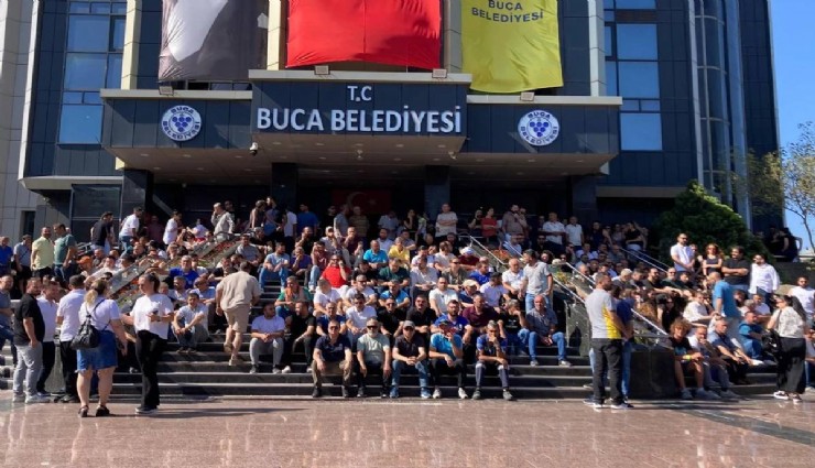 Buca Belediyesi’nde iş bırakma eylemi son buldu