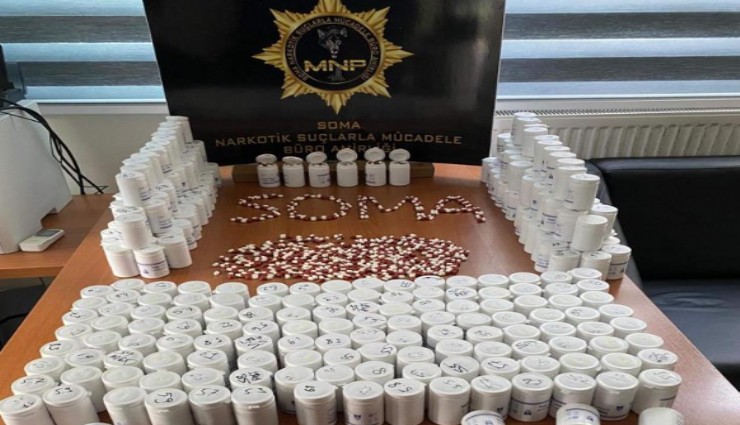 Manisa’da zehir tacirlerine darbe: 17 bin sentetik hapla yakalanan 2 kişi tutuklandı