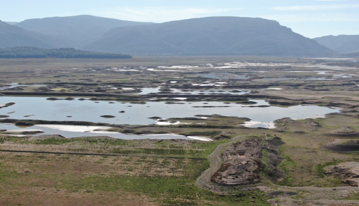 Tahtalı'da su seviyesi yüzde 1.12'ye geriledi