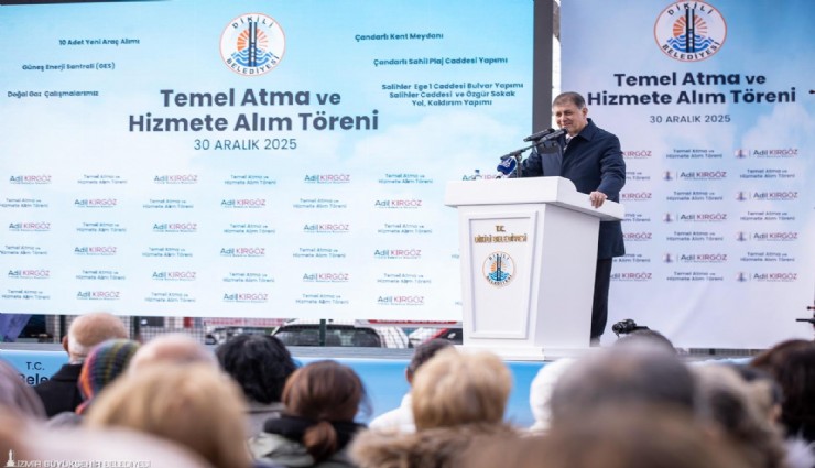 Başkan Tugay’dan Dikili’ye otogar müjdesi: 2026’da yapıp bitireceğiz