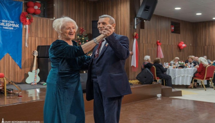 Huzurevinde yeni yıl coşkusu