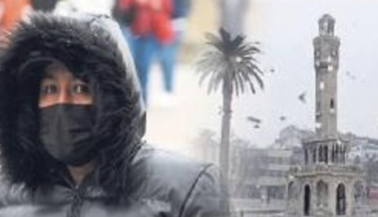 İzmir’de havalar eksiye düşüyor: Güneş bile ısınmaya yetmeyecek