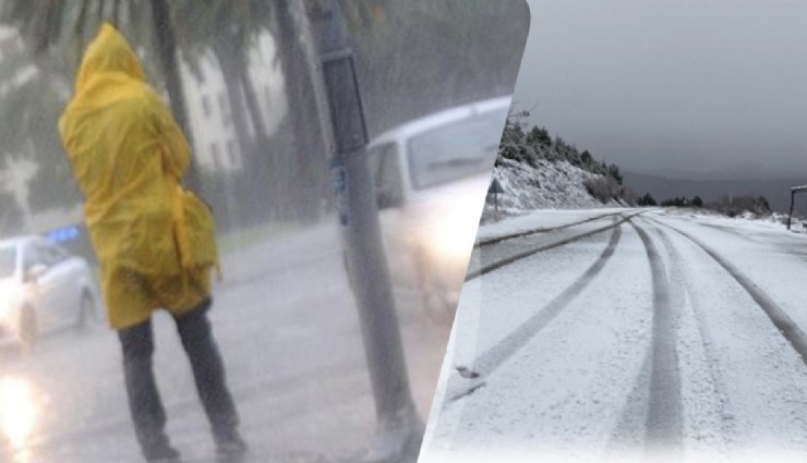 İzmir’e sert kış uyarısı: Dağlada kar, merkeze sağanak geliyor