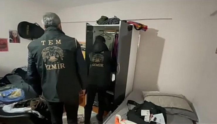 İzmir Emniyeti’nden DEAŞ’a darbe: 40 gözaltı, cephanelik gibi evler