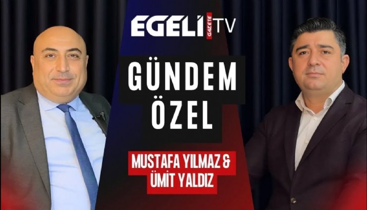 İzmirli gazeteciler Egeli Gazete TV’de gündemi değerlendirdi