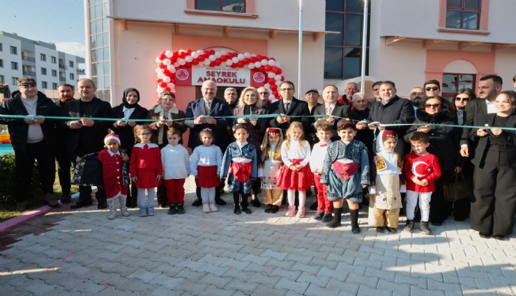 Menemen Belediyesi'nden eğitime bir açılış daha