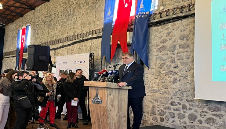 Başkan Tugay Afet Çalıştayı'nda konuştu: 