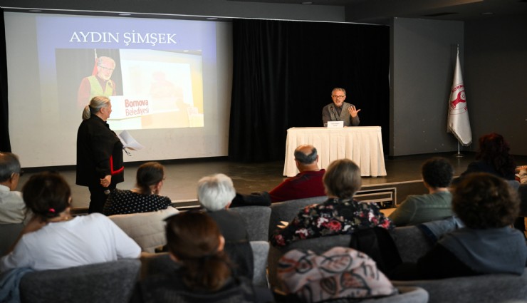 Bornova’da Kütüphane Haftası söyleşiyle başladı