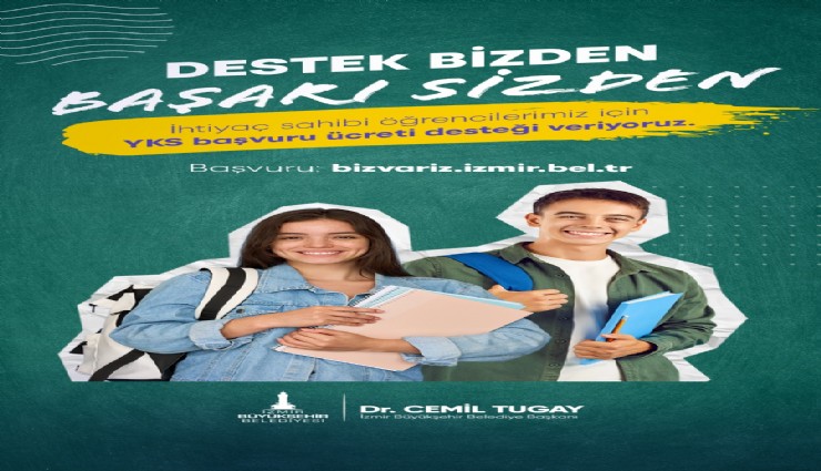 İzmir Büyükşehir Belediyesi öğrencilerine sahip çıkıyor: YKS ücretine destek