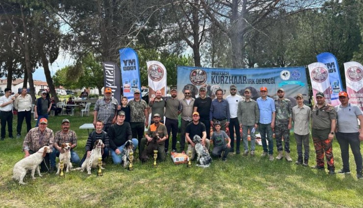Av köpekleri Salihli’de yarıştı