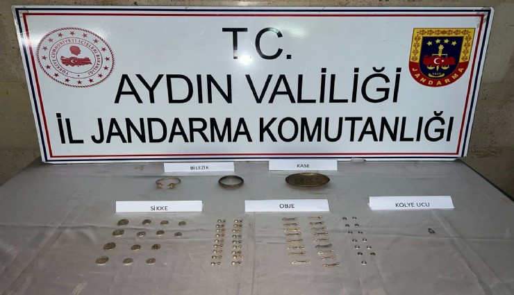 Aydın’da 3,5 milyon TL'lik tarihi eser operasyonu
