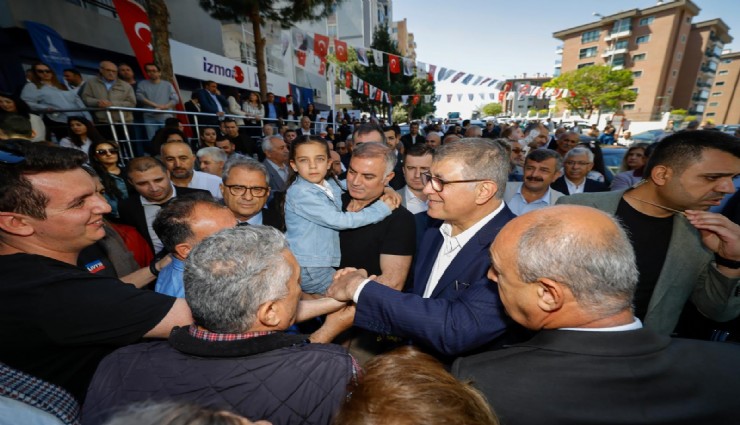 Başkan Tugay, ikinci İZMAR şubesini Menemen Ulukent'te açtı
