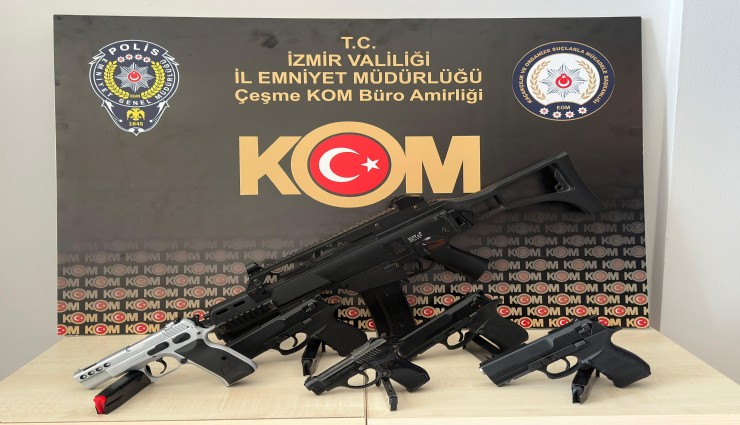 Çeşme'deki suç örgütü çökertildi