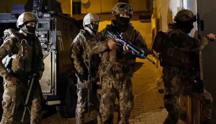 İzmir'in de dahil olduğu 4 ilde suç örgütü üyelerine operasyon: 158 şüpheli yakalandı