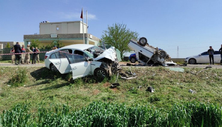 Şanlıurfa’da feci kaza: 3 ölü, 2 yaralı