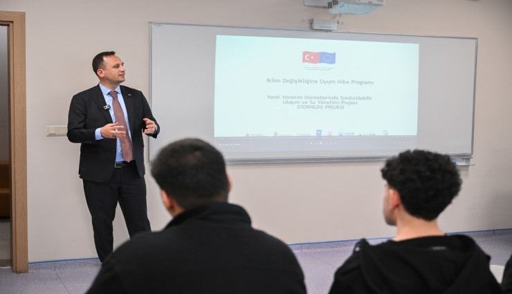 Başkan Eşki’den geleceğin mühendislerine mesaj: İklim kriziyle mücadelede en büyük gücümüz gençler