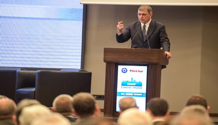 Başkan Tugay'dan kentsel dönüşüm için 6 maddelik çözüm önerisi