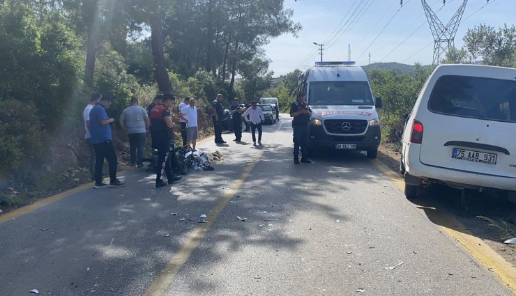 Bodrum'da feci kaza: 1 can kaybı, 1 yaralı