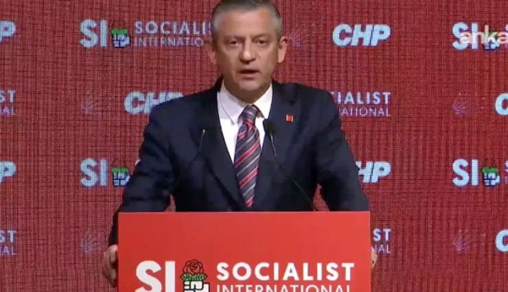 CHP lideri Özel: Sağ popülist dalga adım adım daha tehlikeli hale geliyor