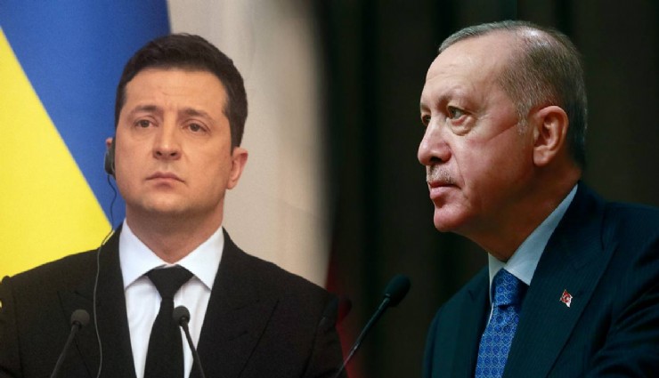 Cumhurbaşkanı Erdoğan, Ukrayna Devlet Başkanı Zelenskiy ile görüştü