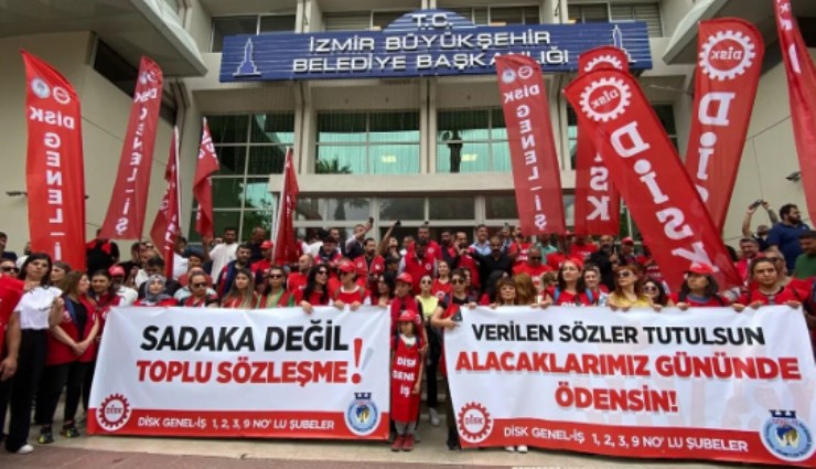 İzmir Büyükşehir Belediyesinde TİS çıkmazı: '29'u kaçınılmaz görüyoruz, alın teklifiniz sizin olsun'
