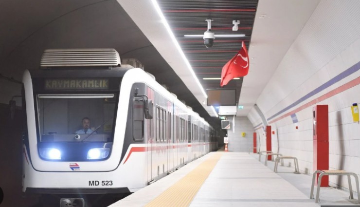 İzmir Metro'da seferlerde aksama