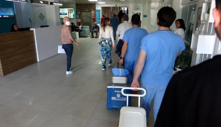 Muğla'da beyin ölümü gerçekleşen hastanın karaciğeri İzmir'e nakledildi
