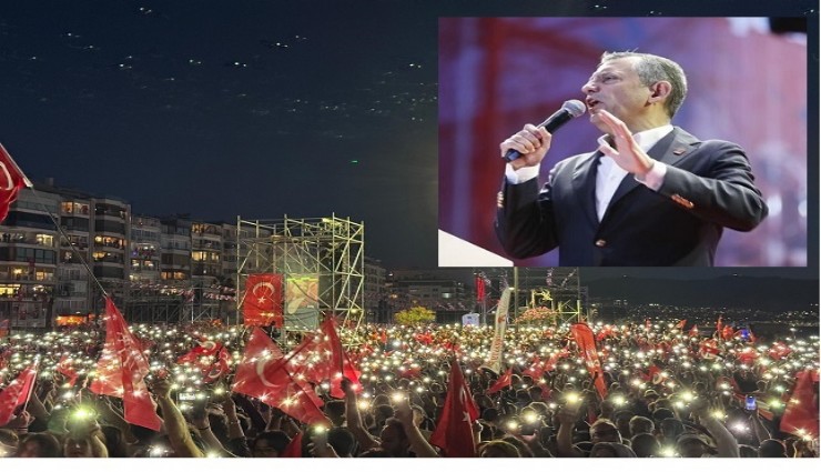 Özgür Özel mitinge katılanların sayısının 2 milyon olduğunu söyledi