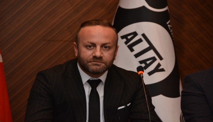Sinan Kanlı, Altay Spor Kulübü'ne başkan adaylığını açıkladı