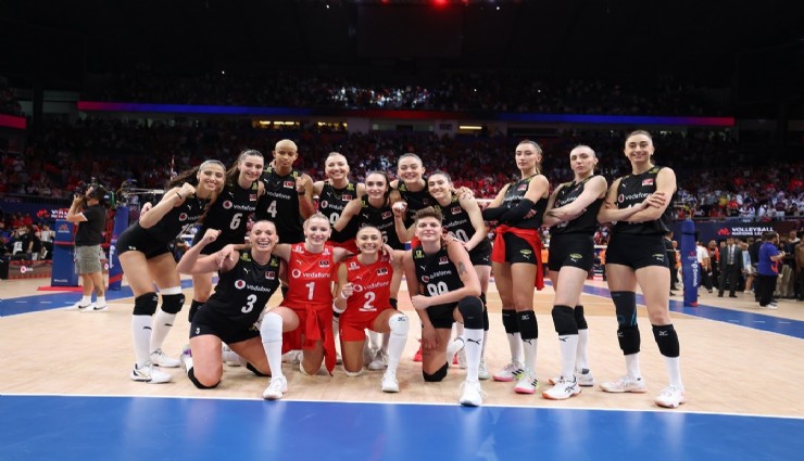 A Milli Kadın Voleybol Takımı, Milletler Ligi'nde 7'de 7 yaptı
