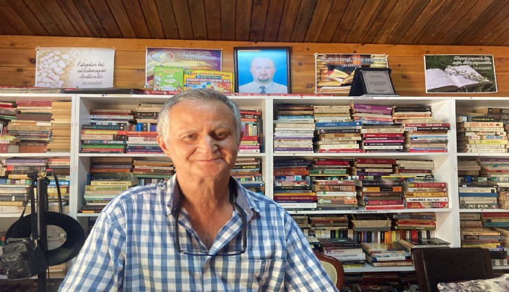 Usta gazeteci, kaybettiği oğlunun anısını 14 yılda kurduğu 14 kütüphanede yaşatıyor