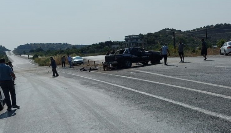 Aydın-Selçuk karayolunda feci kaza: Takla atan kamyonette 1 can kaybı, 2 yaralı