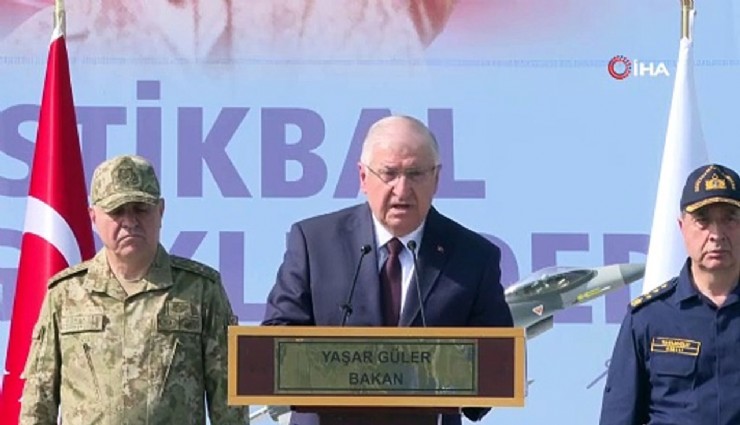 Bakan Güler: ''Hedefimiz Hava Kuvvetlerimizi dünyanın en kuvvetli hava ve uzay güçlerinden biri haline getirmektir''