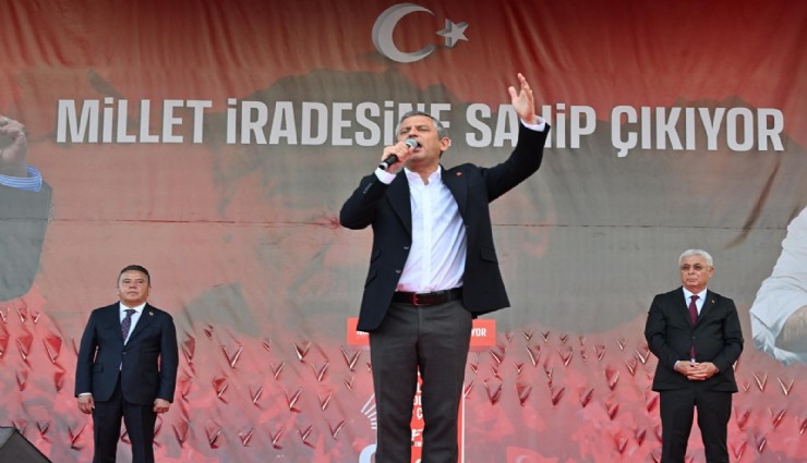 CHP Genel Başkanı Özel: 