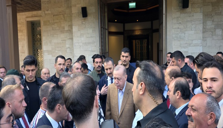 Cumhurbaşkanı Erdoğan Bayram namazını Marmaris Okluk Millet Camii’nde kıldı