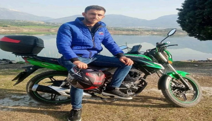 Denizli'de bariyerlere çarpan genç motosiklet sürücüsü hayatını kaybetti