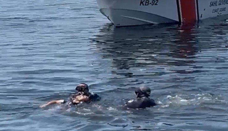 Göztepe sahilinde feci olay: Ayakkabısını almak isterken canından oluyordu