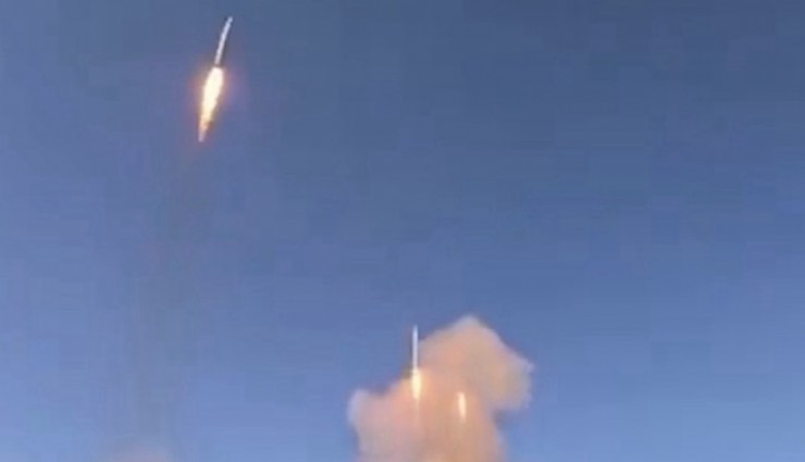 İran, İsrail’de komuta merkezine füze ateşlediği anların görüntülerini paylaştı