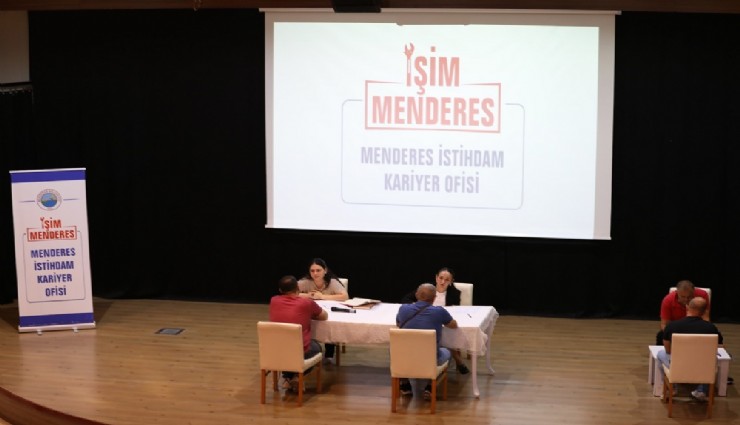 İşim Menderes projesiyle istihdama güçlü destek