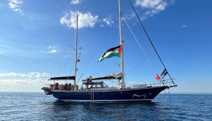 İsrail'in el koyduğu yardım gemisi Madleen Aşdod Limanı'na ulaştı