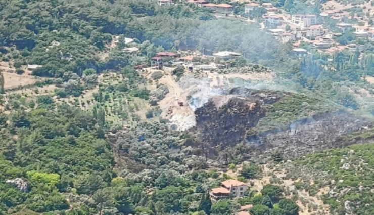 Kemalpaşa'da çıkan yangın kontrol altına alındı